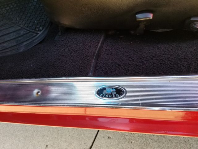 1972 Matador Red Black Vinyl Top Chevrolet El Camino El Camino