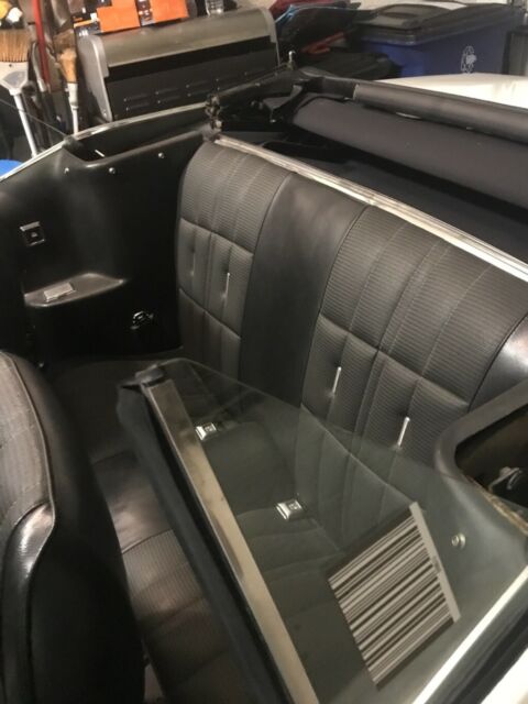 1973 White Ford Mustang Convertible