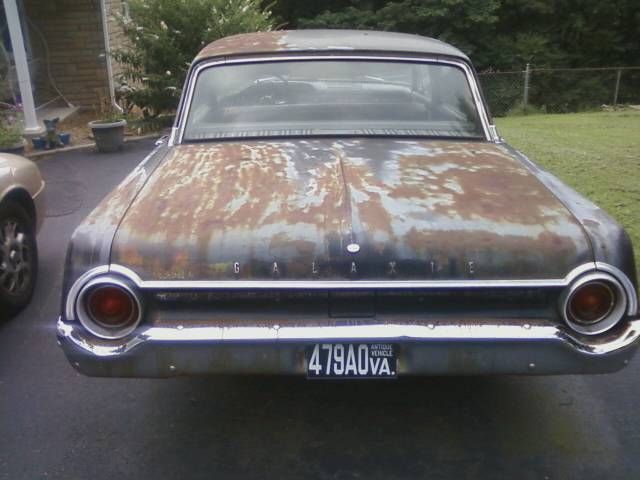 1962 Black Ford Galaxie Sedan
