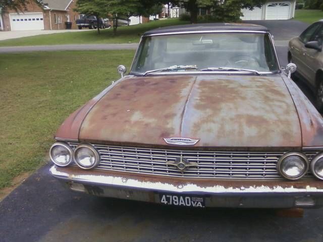1962 Black Ford Galaxie Sedan