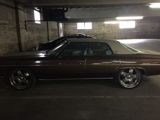 1973 Brown Chevrolet Impala Sedan