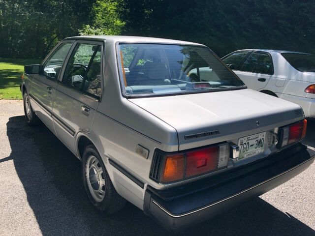 1986 Silver Nissan Sentra Sedan