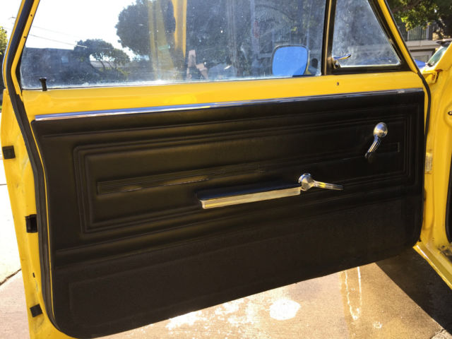 1967 Yellow Chevrolet El Camino Standard Cab Pickup