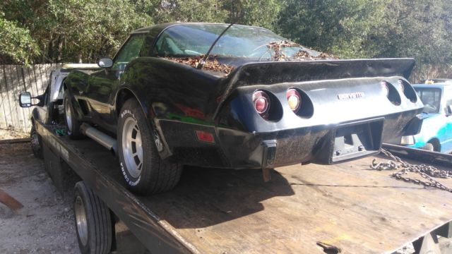 1979 Black Chevrolet Corvette Coupe