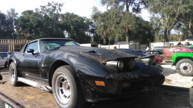 1979 Black Chevrolet Corvette Coupe