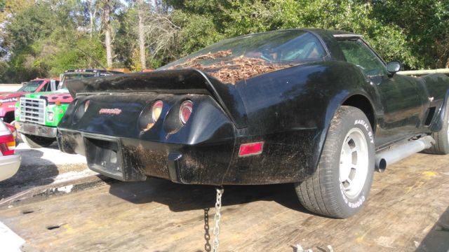 1979 Black Chevrolet Corvette Coupe