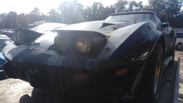 1979 Black Chevrolet Corvette Coupe