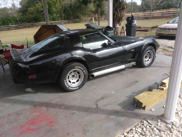 1979 Black Chevrolet Corvette Coupe