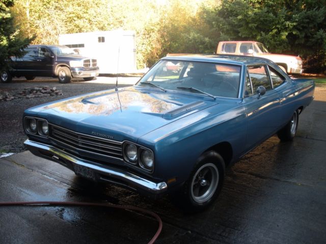 1969 Blue Plymouth Road Runner Hardtop
