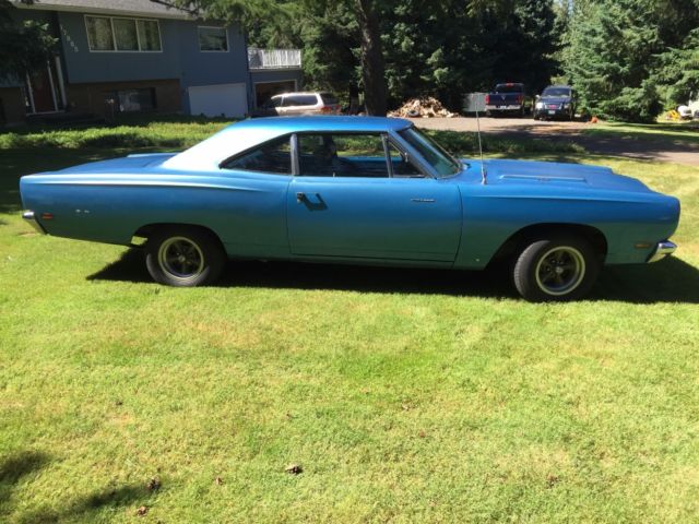 1969 Blue Plymouth Road Runner Hardtop