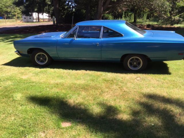 1969 Blue Plymouth Road Runner Hardtop