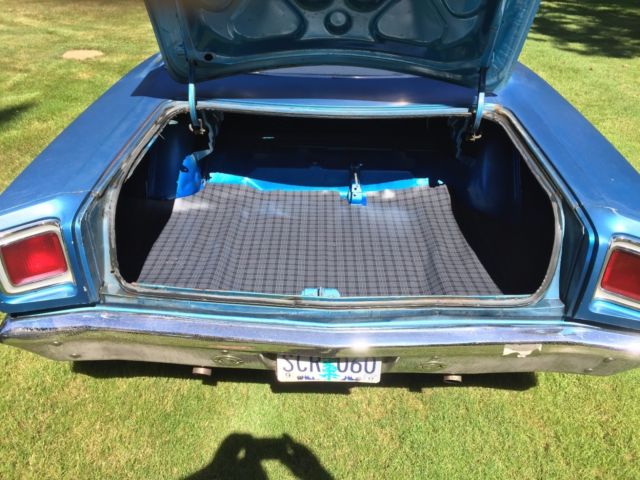 1969 Blue Plymouth Road Runner Hardtop