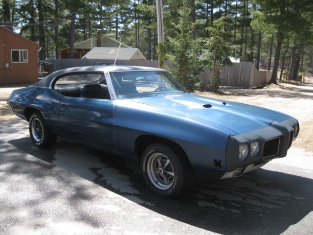 1970 Blue Pontiac GTO Coupe