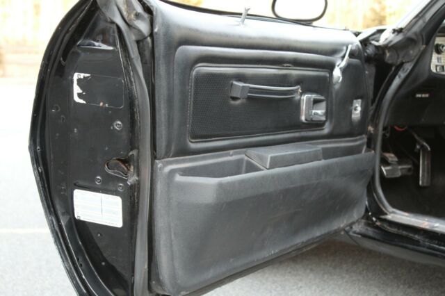 1976 Starlite  Black Pontiac Firebird Coupe