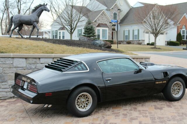 1976 Starlite  Black Pontiac Firebird Coupe