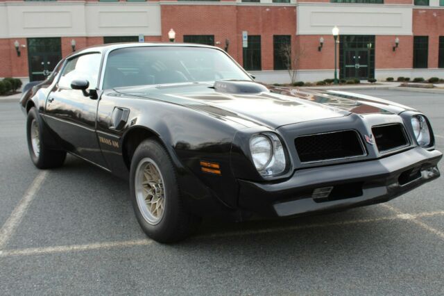 1976 Starlite  Black Pontiac Firebird Coupe