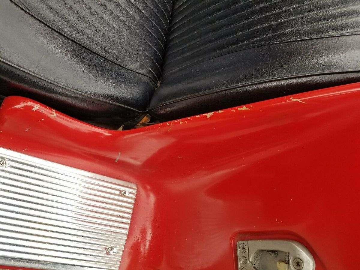 1962 Red Chevrolet Corvette Convertible