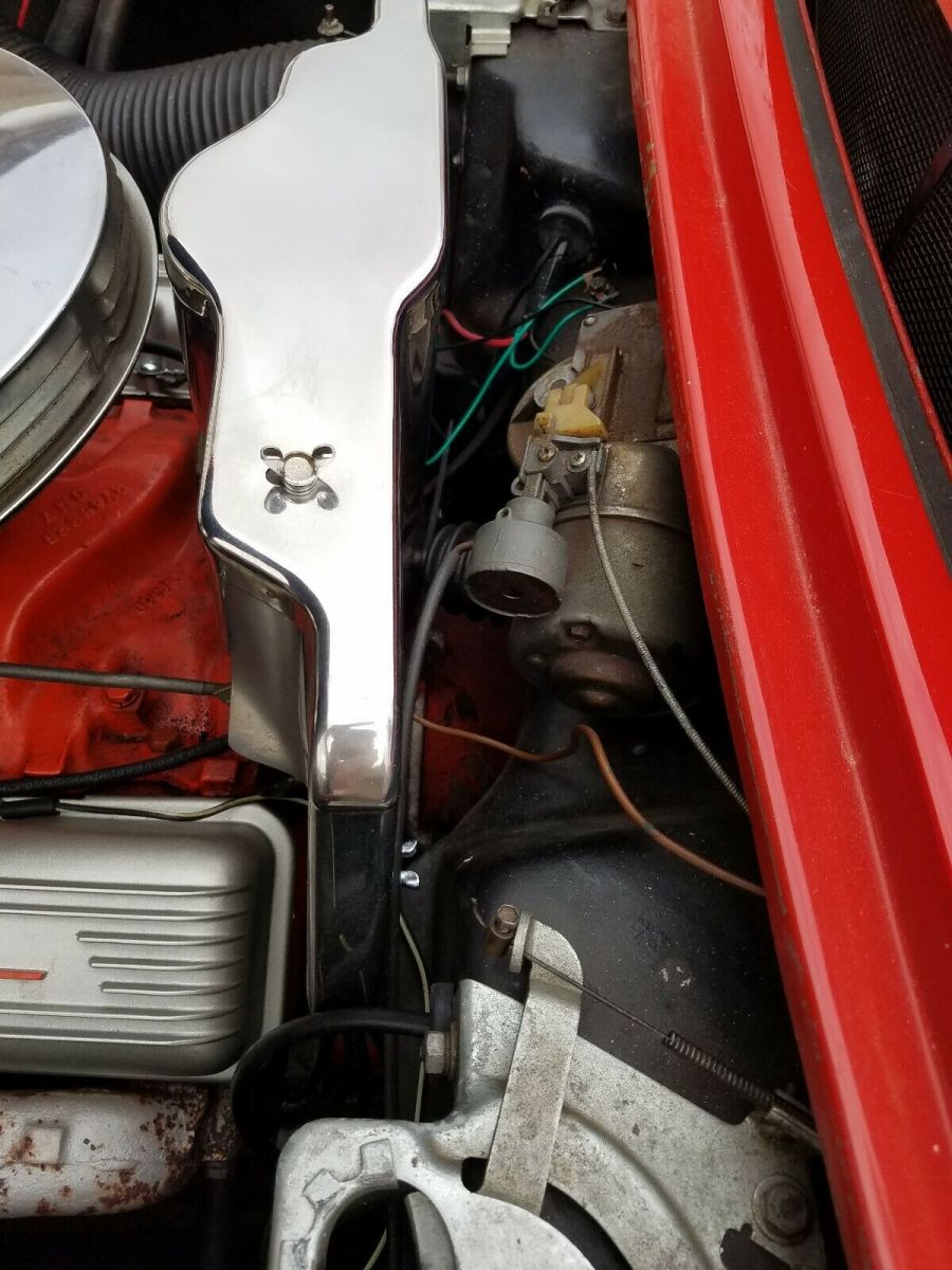 1962 Red Chevrolet Corvette Convertible