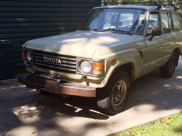 1980 Brown Toyota Land Cruiser Wagon