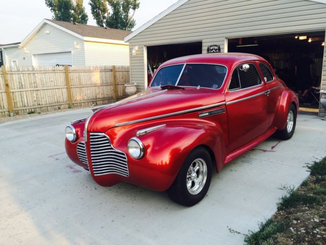 1940 Red Buick Super Coupe