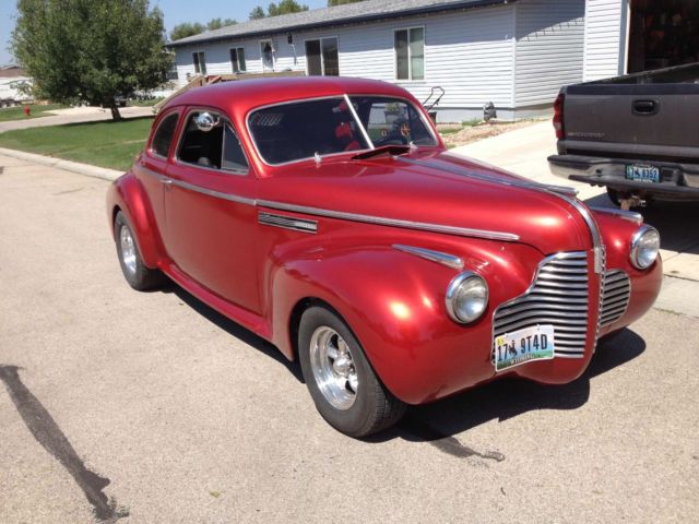 1940 Red Buick Super Coupe