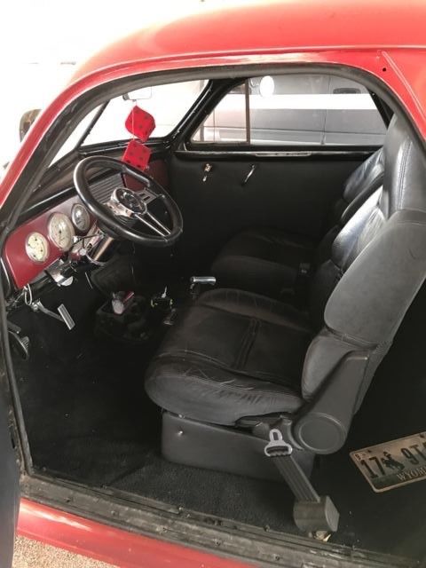 1940 Red Buick Super Coupe