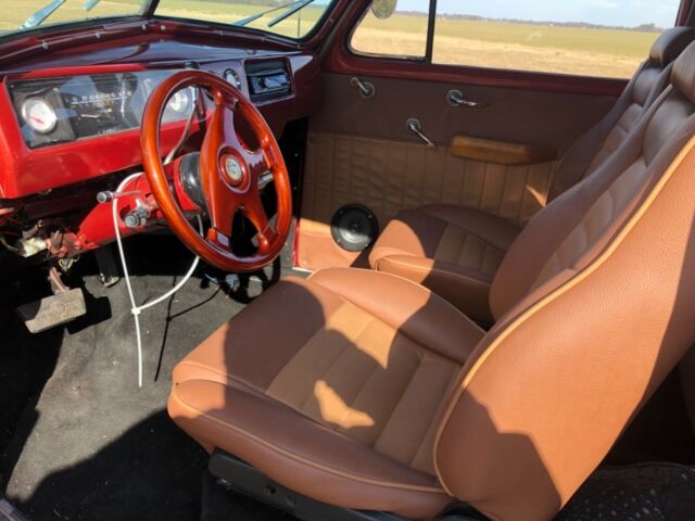 1940 orange Chevrolet special deluxe Sedan