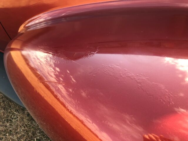 1940 orange Chevrolet special deluxe Sedan