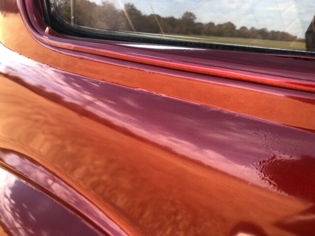 1940 orange Chevrolet special deluxe Sedan