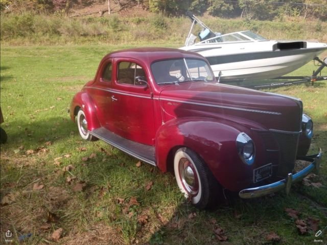 1940 Red Ford Other Coupe