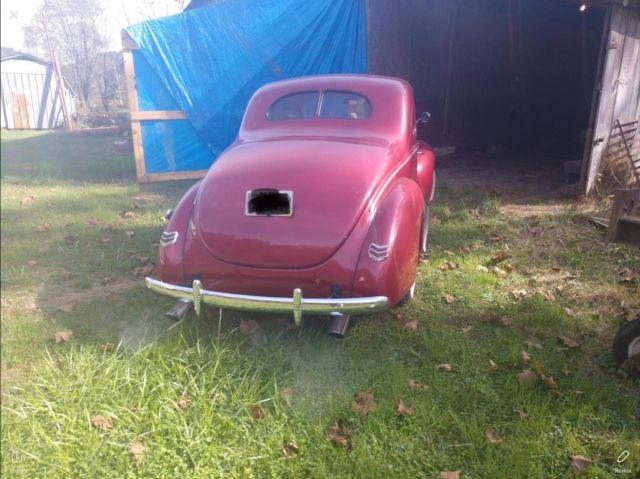 1940 Red Ford Other Coupe