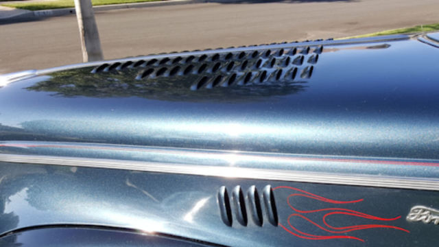 1940 Blue Ford Standard Sedan