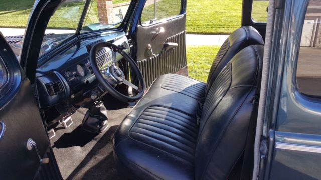 1940 Blue Ford Standard Sedan