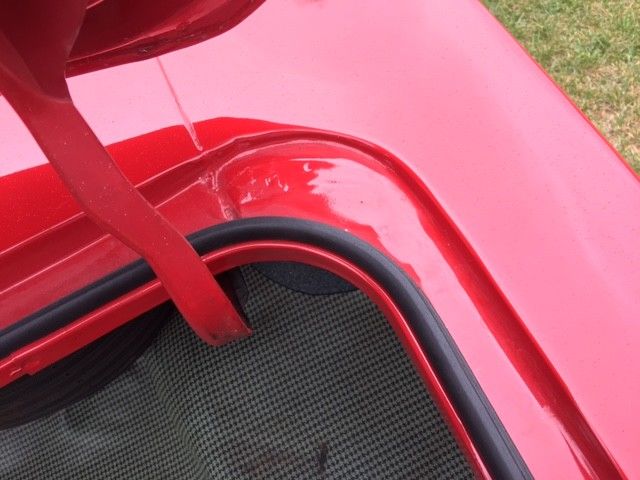 1967 Red Pontiac Firebird Coupe