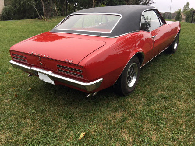 1967 Red Pontiac Firebird Coupe