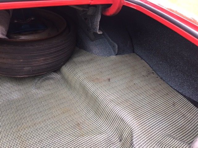 1967 Red Pontiac Firebird Coupe