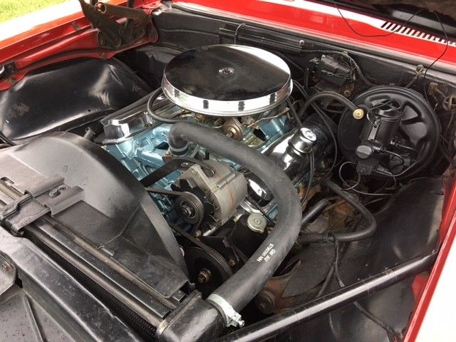 1967 Red Pontiac Firebird Coupe