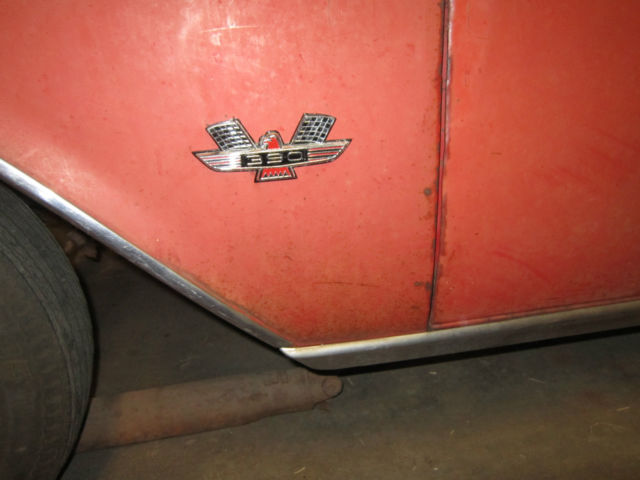 1962 Red Ford Galaxie U/K