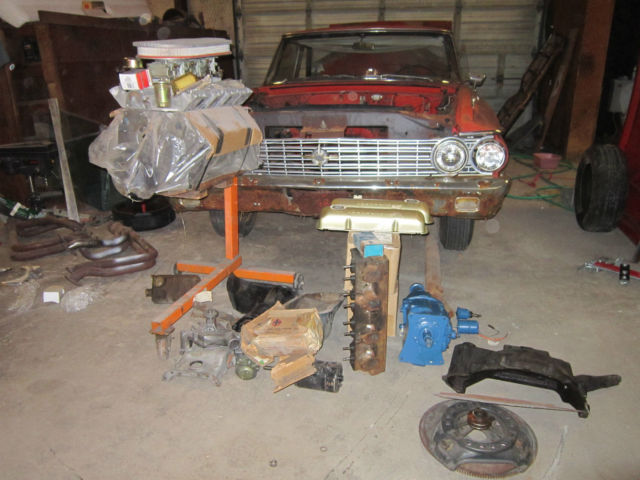 1962 Red Ford Galaxie U/K