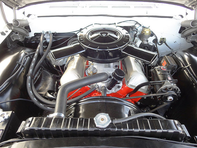 1962 White Chevrolet Belair 2 door Hardtop
