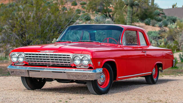 1962 Roman Red Chevrolet Impala