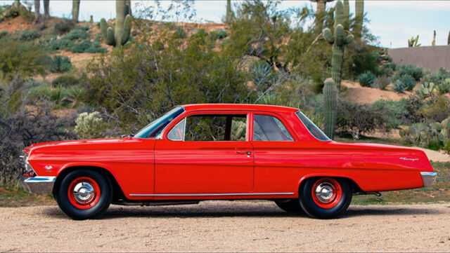 1962 Roman Red Chevrolet Impala