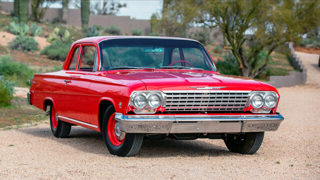 1962 Roman Red Chevrolet Impala