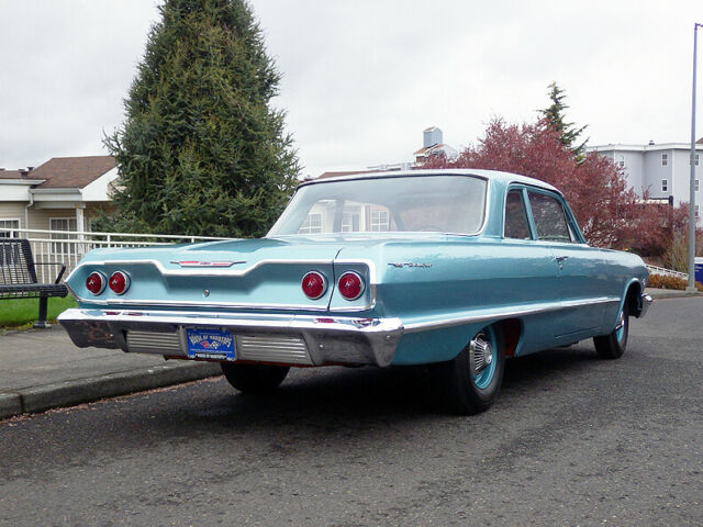 1963 Azure Aqua Chevrolet Impala Sedan
