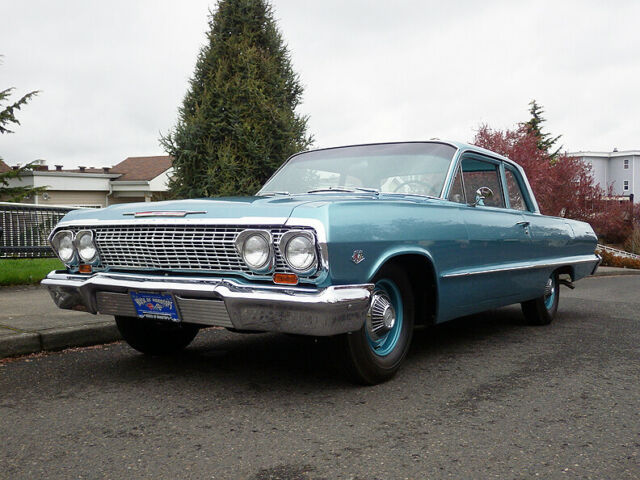 1963 Azure Aqua Chevrolet Impala Sedan