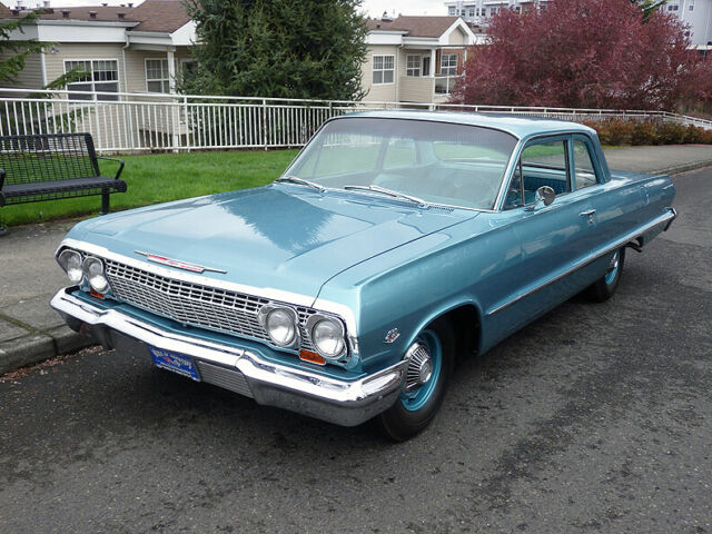1963 Azure Aqua Chevrolet Impala Sedan