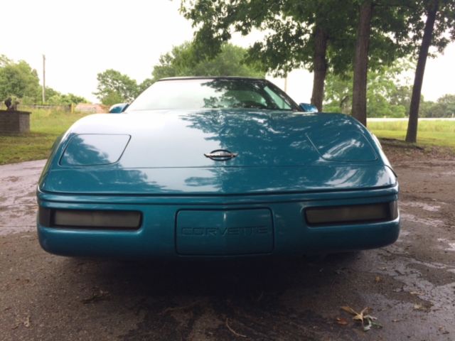 1993 Blue Chevrolet Corvette Coupe