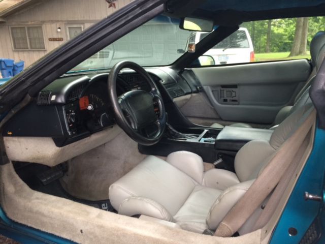 1993 Blue Chevrolet Corvette Coupe