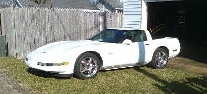 1993 Polar Bear White Chevrolet Corvette Coupe