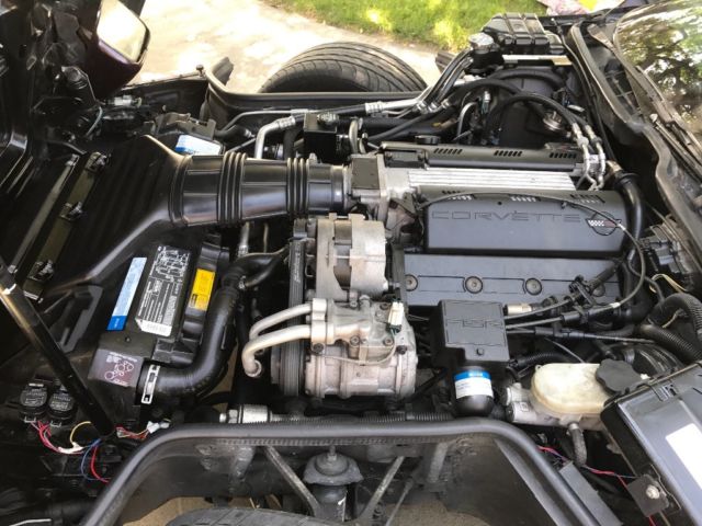 1993 Purple Chevrolet Corvette